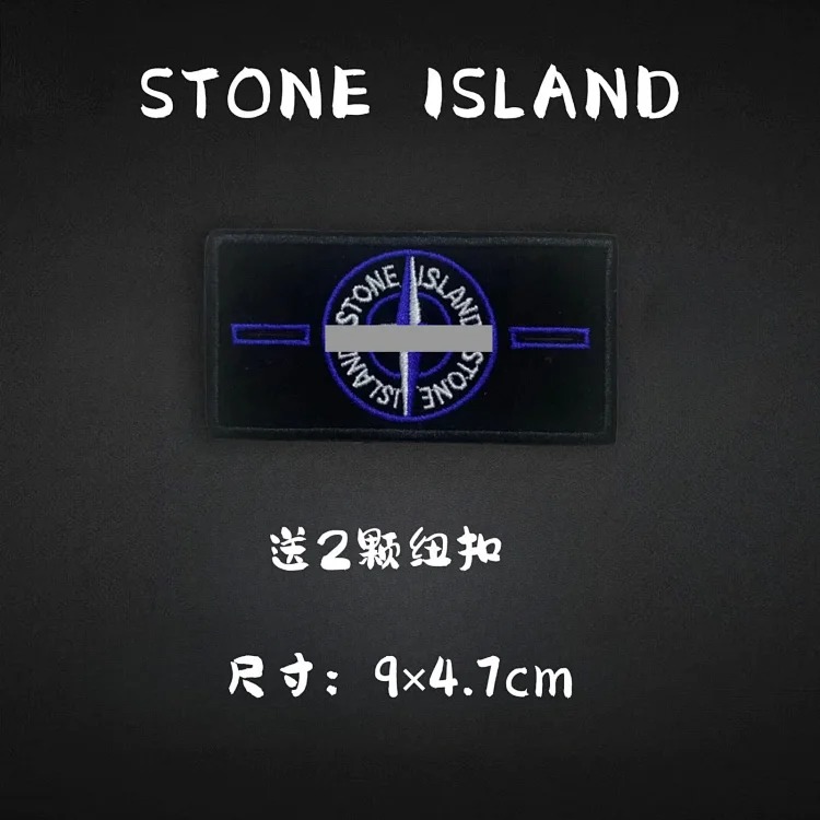 ~Island Armband Embroidered Button Stone Ghost Chapter Clothes Shoes Hat DIY Badge