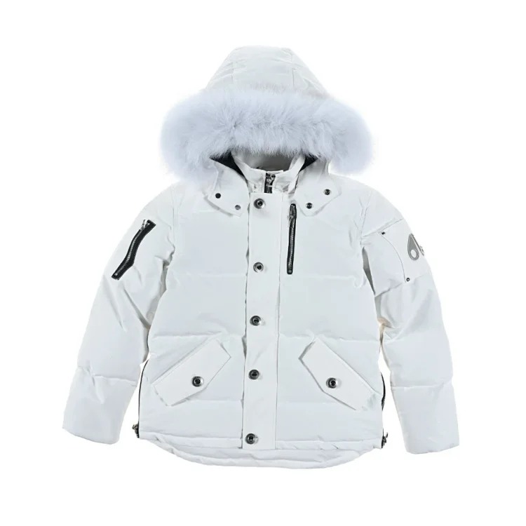 Fashionable warm outdoor down jacket