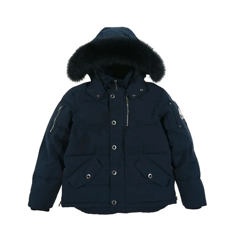 Fashionable warm outdoor down jacket