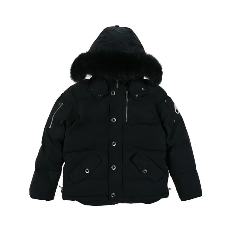 Fashionable warm outdoor down jacket
