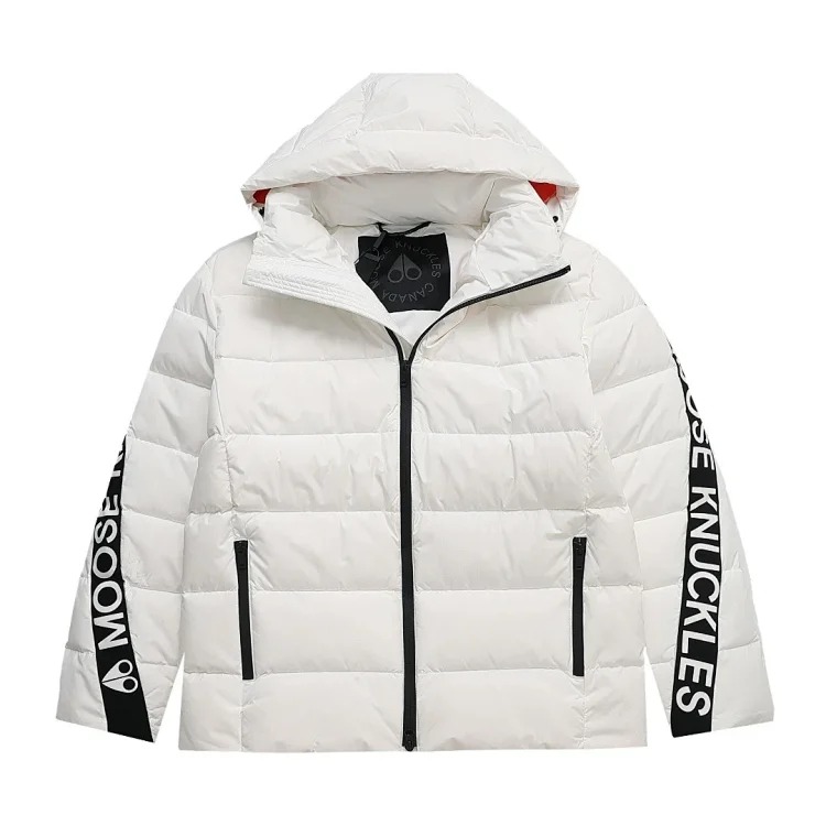 Fashionable warm outdoor down jacket