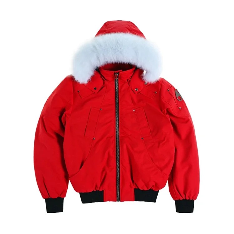 Fashionable warm outdoor down jacket