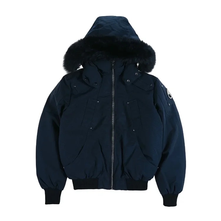 Fashionable warm outdoor down jacket