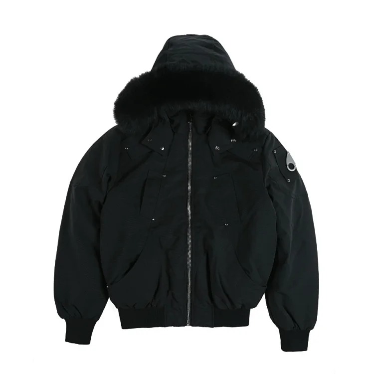 Fashionable warm outdoor down jacket