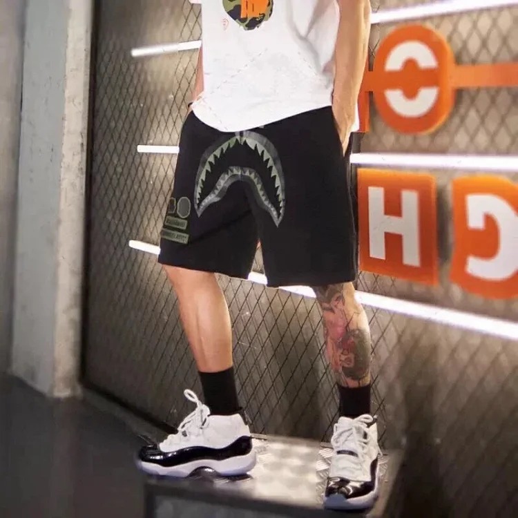 Velcro shorts shark shorts