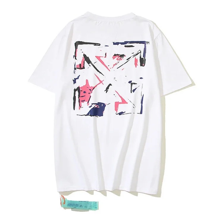 Factory self- printed short-sleeved 3