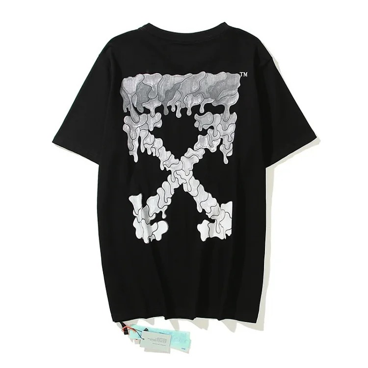 Factory self- printed short-sleeved 3