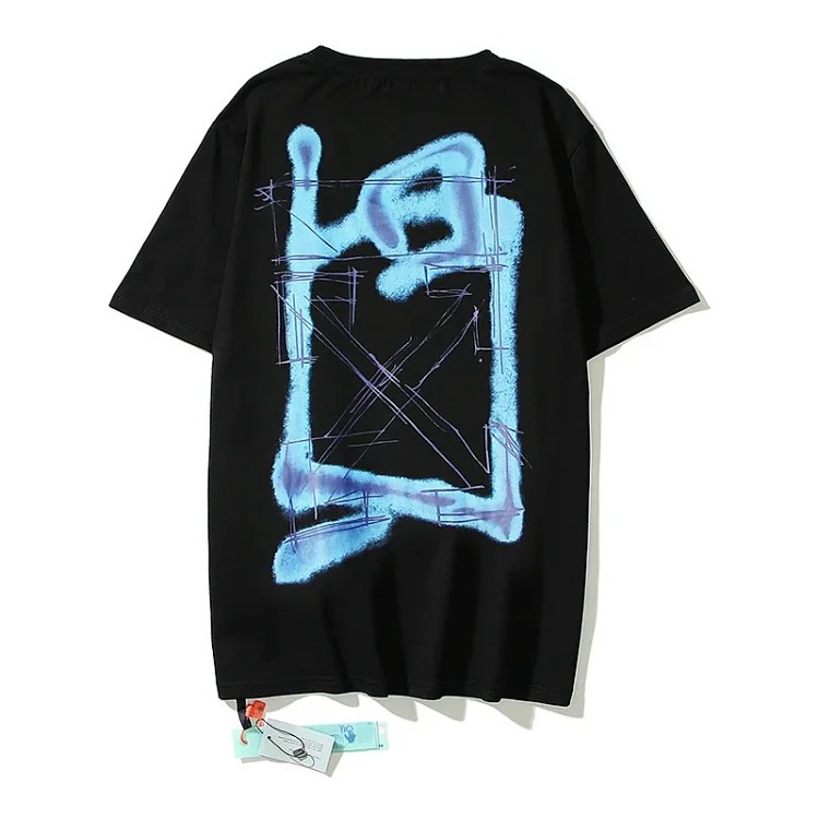 Factory self- printed short-sleeved 3