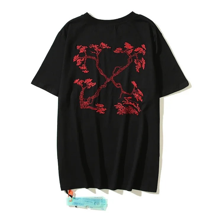 Factory self- printed short-sleeved 3