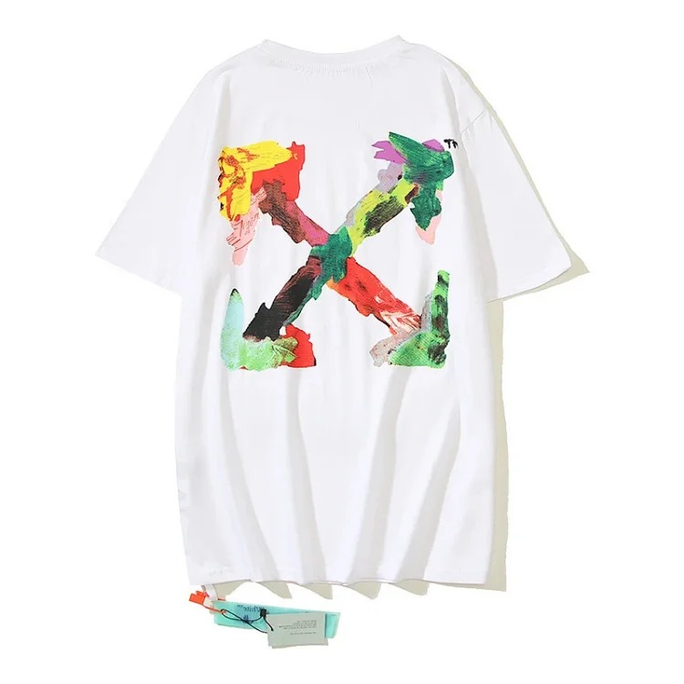 Factory self- printed short-sleeved 3