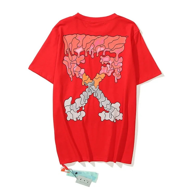 Factory self- printed short-sleeved 3