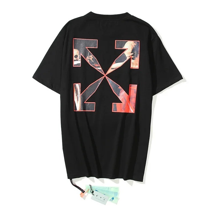 Factory self- printed short-sleeved 3