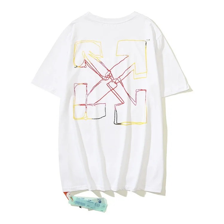 Factory self- printed short-sleeved 3