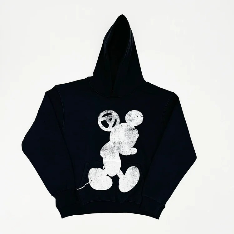 Printed hooded sweatshirt