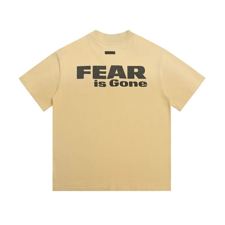 Fear of God FOG ESS 2025 letter gradient printed short sleeve T-shirt