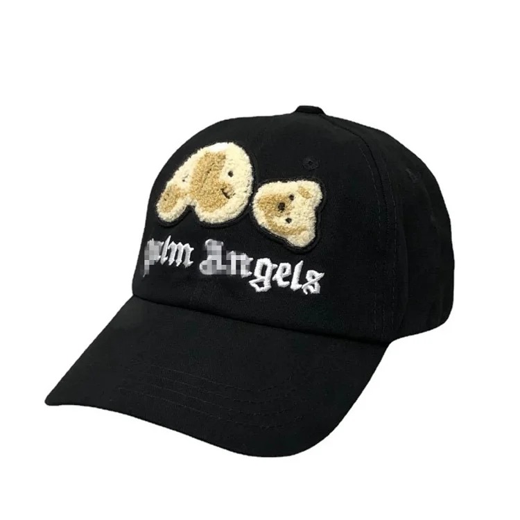 Louis Vuitton Wholesale cross-border trendy brand Palm Angel Beheaded Bear Letter Embroidery Hat Baseball Cap Korean Sun Visor Peaked Cap