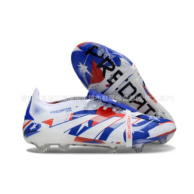 Factory wholesale foreign trade Falcon 25 generation cap with shoelaces FG low top men's and women's training football shoes PREDATOR image 5