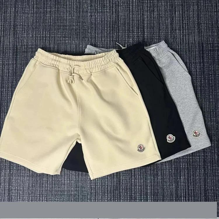 2025 new summer shorts, five-point casual pants, solid color quick-drying half-cut -CY