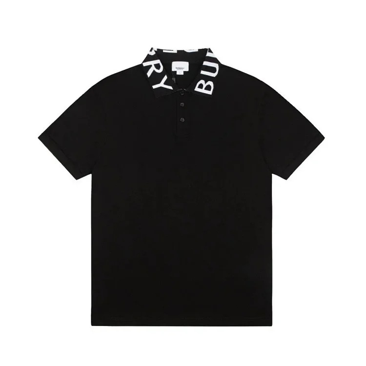 New spring and summer men's fashionable short-sleeved Polo shirts image 2