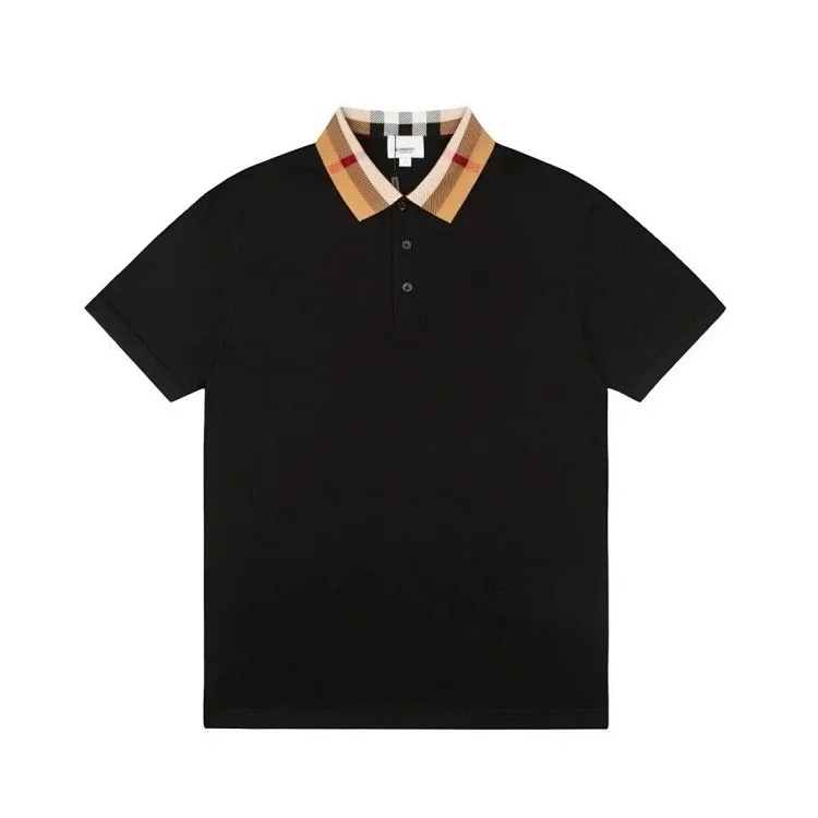 New spring and summer men's fashionable short-sleeved Polo shirts image 4