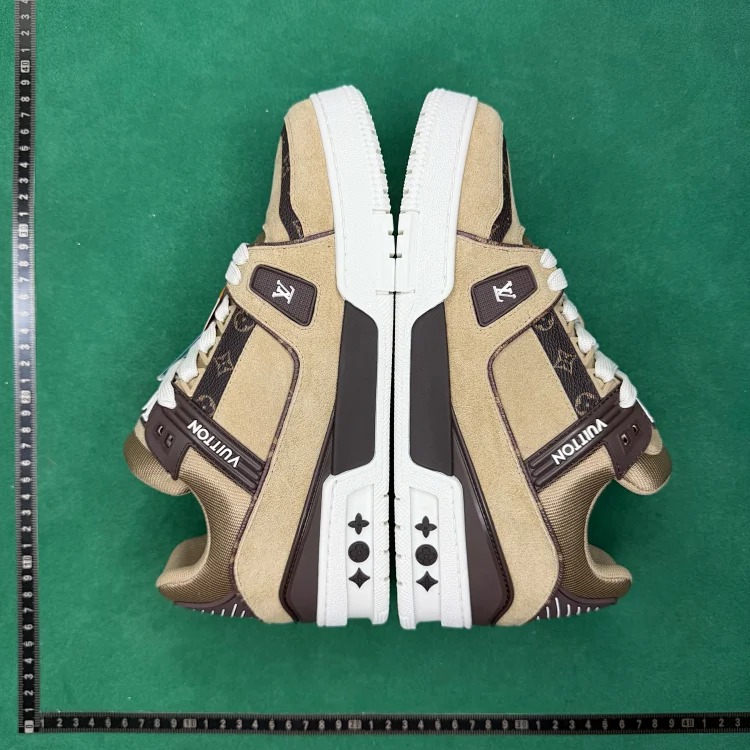 TT distressed cow leather low-top sneakers TT 3 image 6