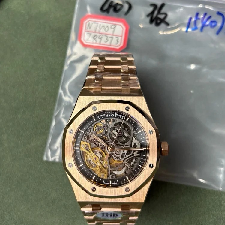 THB 15407 rose gold N7409, I89373