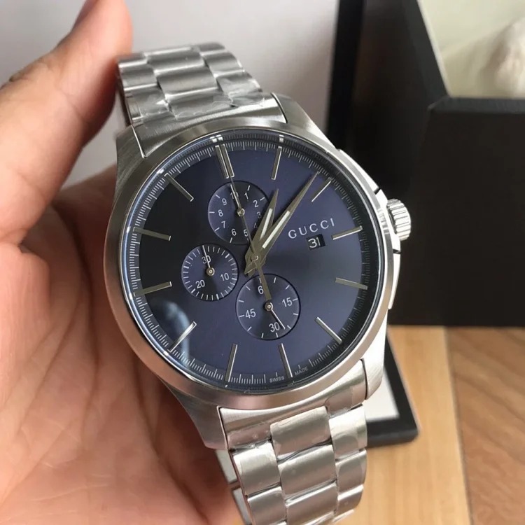 New style original Gucci, Little Bee stainless steel G-timeless series men's watch