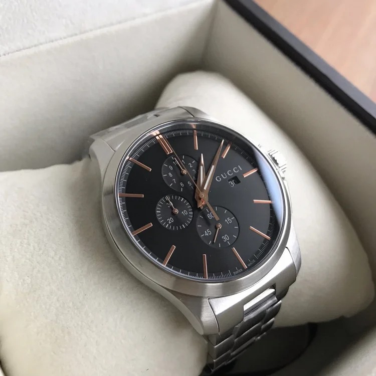 New style original Gucci, Little Bee stainless steel G-timeless series men's watch