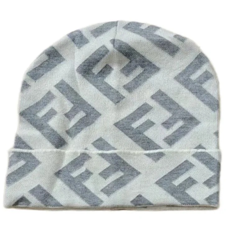 DX48-7 Knitted Wool Hat Autumn and Winter Thick Pullover Hat Warm Curly Baotou Hat-SRCN