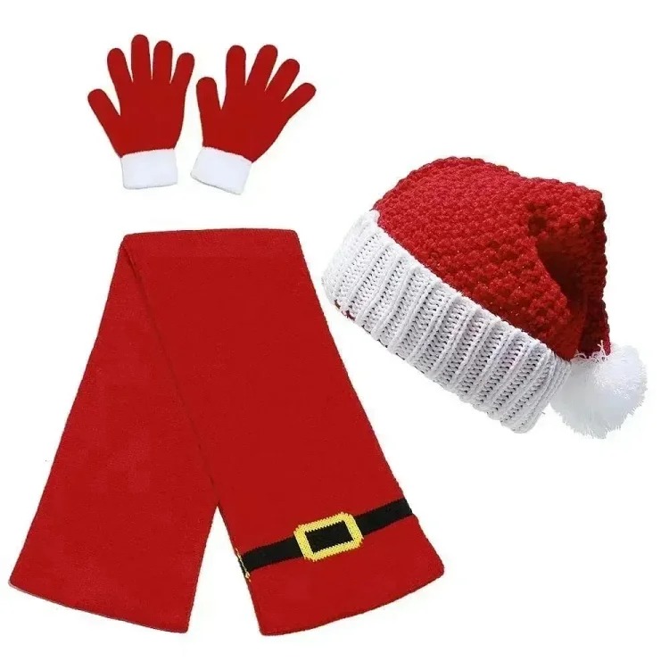 Fashionable Christmas scarf set-2282 image 2