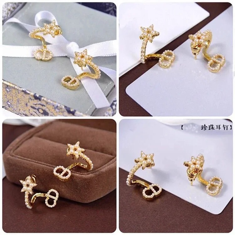 Niche bracelet star earrings