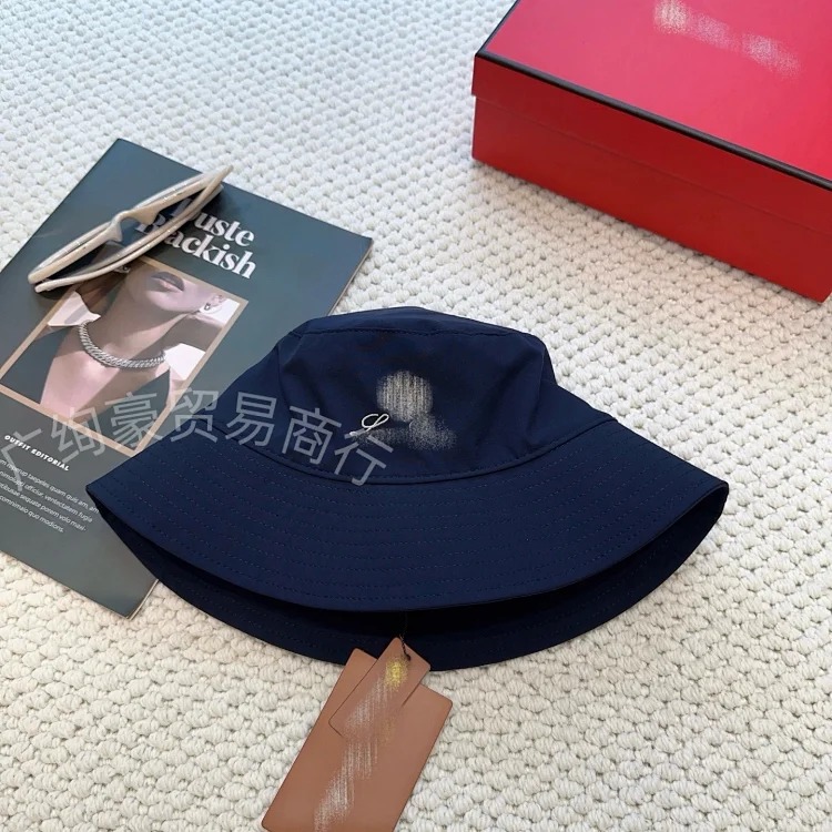New 1P letter big brim fisherman hat new big head circumference hat summer sun protection hat sun hat sun hat