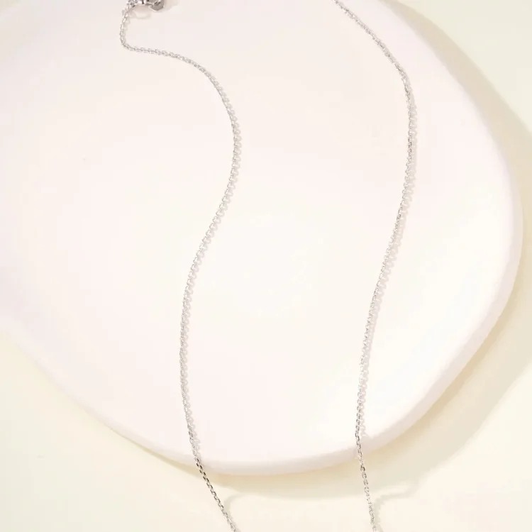 XXX-DFN honeycomb diamond necklace-3973