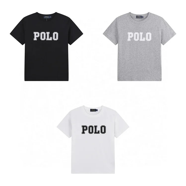 SS23 letter logo printed crew neck pullover short sleeve T-shirt