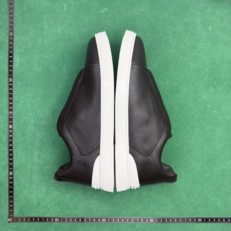 (Customized models are shipped in 3-7 days) TT8 leather comfortable and versatile round toe low-top sneakers