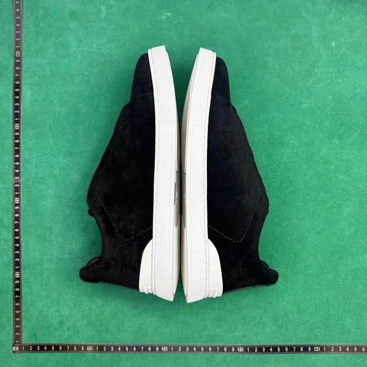 (Customized models are shipped in 3-7 days) TT8 leather comfortable and versatile round toe low-top sneakers image 5