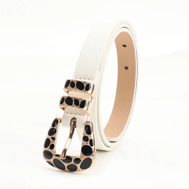 Leopard Buckle Hot Girl Y2K Millennial Style Jeans Belt