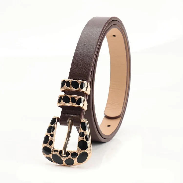 Leopard Buckle Hot Girl Y2K Millennial Style Jeans Belt
