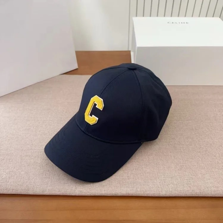 2026 Big C Three-dimensional Letter Baseball Cap Fashionable and Versatile Couple Peaked Cap Men's and Women's Sun Hat Trendy