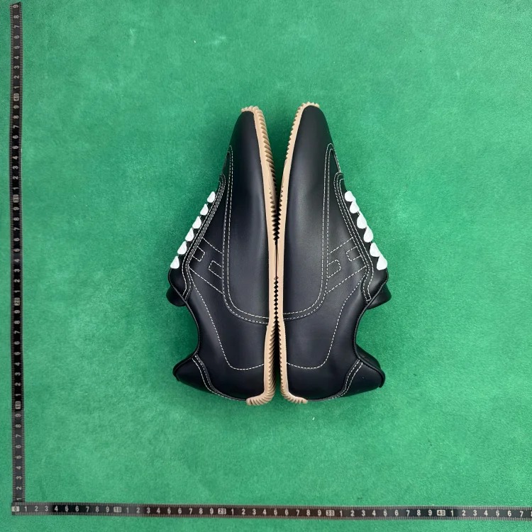 (Customized models ship in 3-7 days) TT2 calfskin round-toe lace-up low-cut sneakers image 6