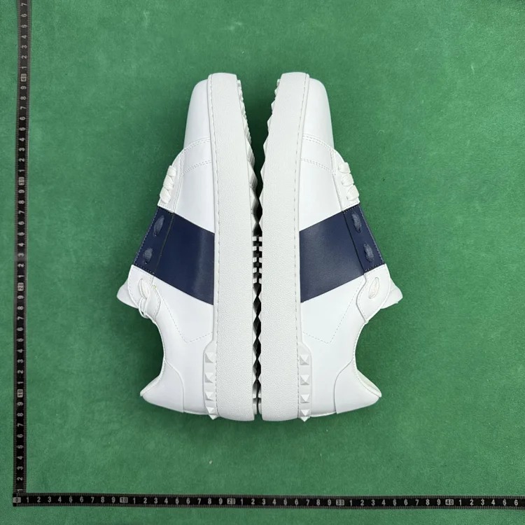 (Customized models are shipped in 3-7 days) TT8 first-layer cowhide low-top striped fashion sneakers