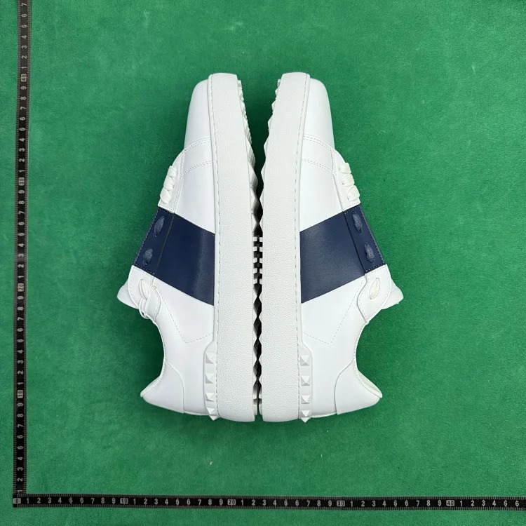 (Customized models are shipped in 3-7 days) TT8 first-layer cowhide low-top striped fashion sneakers image 2