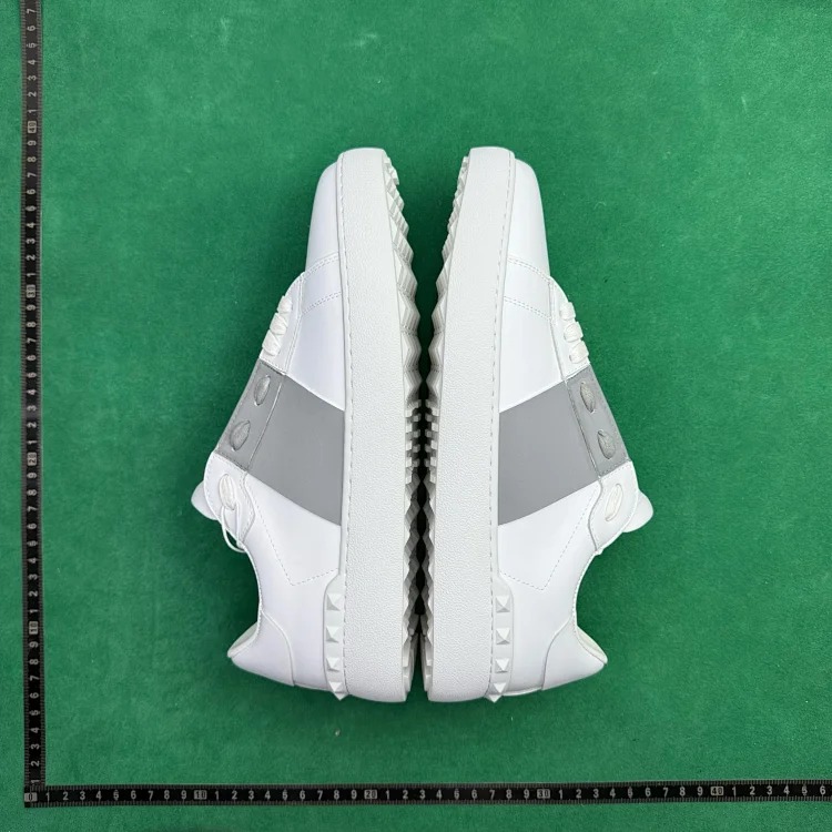(Customized models are shipped in 3-7 days) TT8 first-layer cowhide low-top striped fashion sneakers image 4