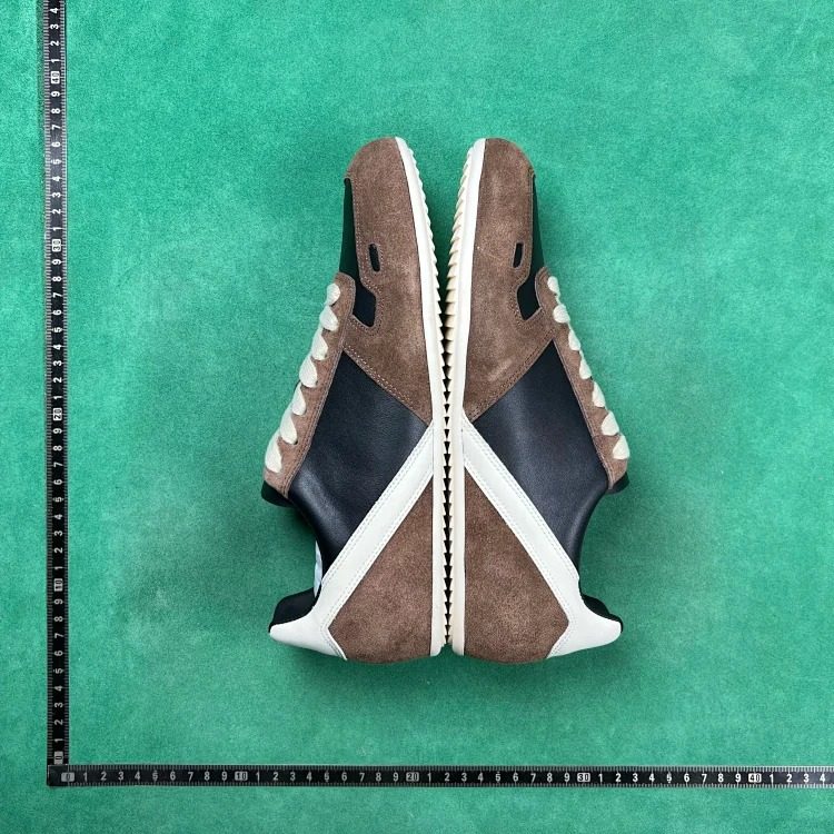 BD6 cowhide round toe lace-up thin-soled low-cut lifestyle shoes image 3