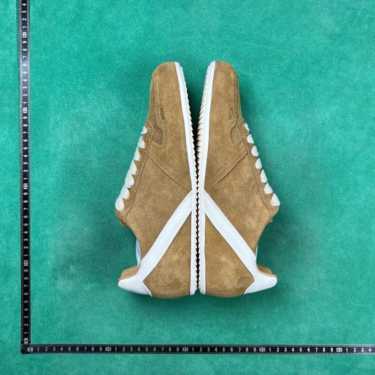 BD6 cowhide round toe lace-up thin-soled low-cut lifestyle shoes image 4