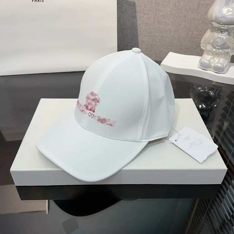 Hat new double-layer hard top versatile fashion casual embroidered peaked cap trendy baseball cap outdoor high-end men and women