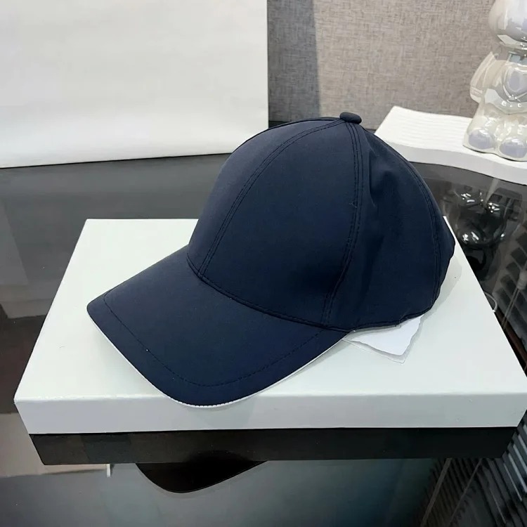 Hat new double-layer hard top versatile fashion casual embroidered peaked cap trendy baseball cap outdoor high-end men and women