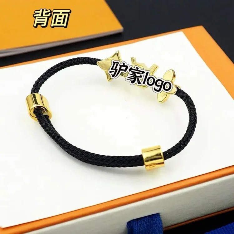 Popular European and American fashion, simple and personalized hand rope bracelets, foreign trade men's and women's temperament versatile bracelets and bracelets