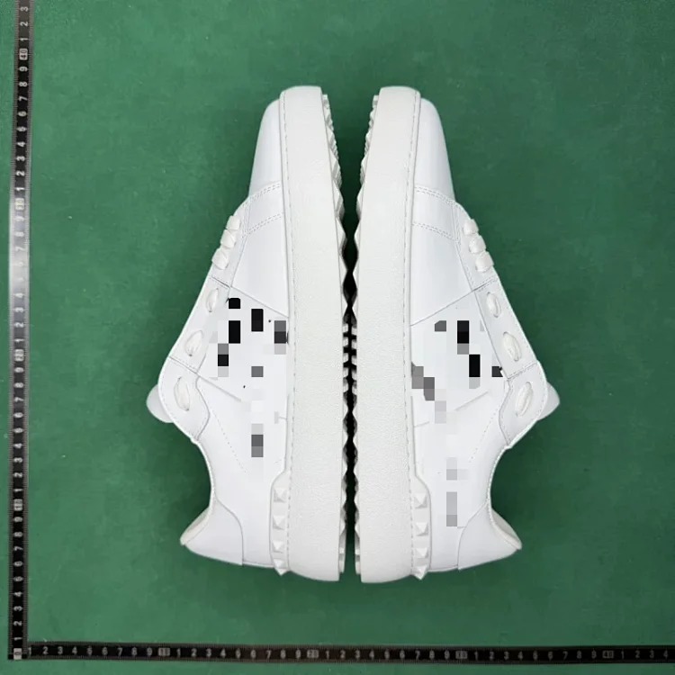 TT round toe printed lace-up casual low-top sneakers TT8