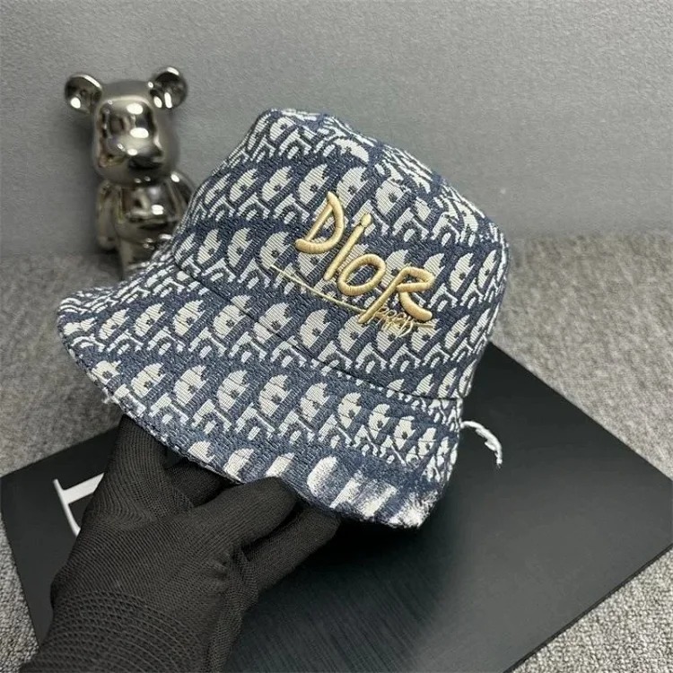 D family correct letter fisherman hat trend basin summer versatile autumn and winter bucket hat four seasons sun protection sun hat image 6